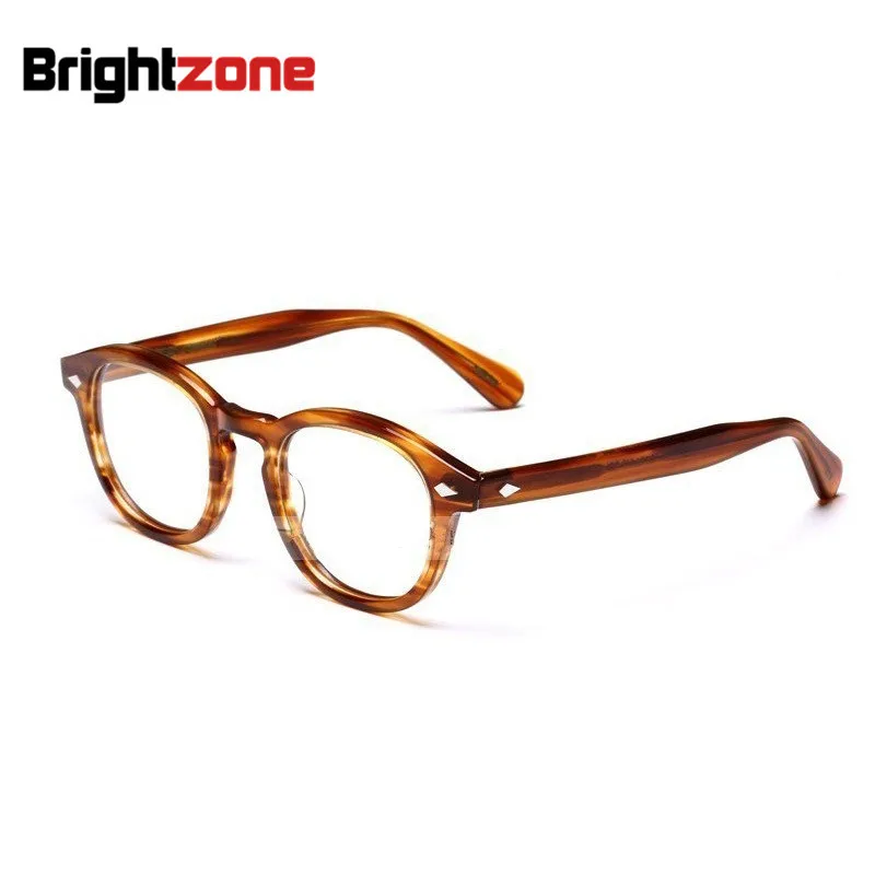 Yeni Geliş Yüksek Kalite Vintage marka Tam Asetat Unisex Optik Çerçeve Gözlük Gözlük Çerçeveleri Reçete Gözlük Görüntü  1