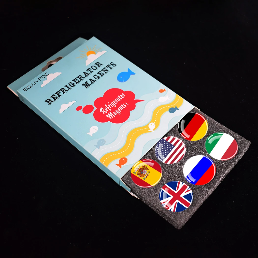 12 ADET Ulusal Bayrak Dünya Bayrağı Setleri buzdolabı Mıknatısı Çin ABD İNGİLTERE İspanya Rusya Almanya İtalya Fransa Hediyelik Eşya Buzdolabı Mıknatısları Görüntü  5