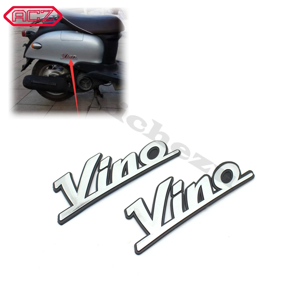 Motosiklet Parçaları Scooter Vücut Fairing Çıkartması Kaplama Stereo logo çıkartması Vücut Sticker Fit Yamaha VINO 5AU Görüntü  5