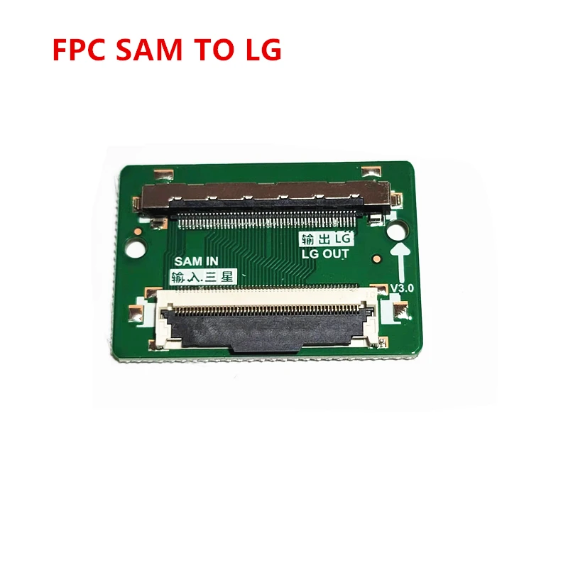 15 ADET / FHD LVDS 2K 51pin / 30pin SAM Dönüş LG Kablo Bağlantı Kablosu adaptör panosu Sol ve Sağ Değiştirme Görüntü  4