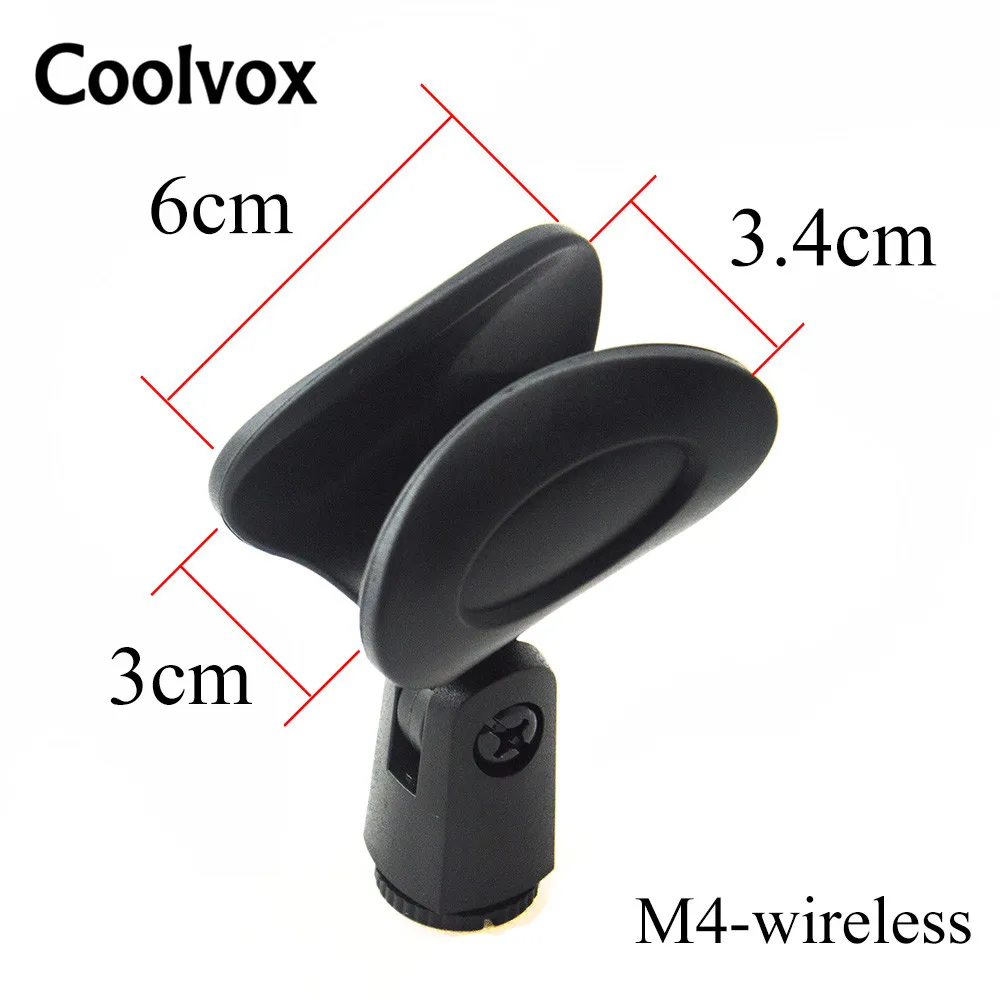 Coolvox Yeni Plastik Sahne Evrensel Klipler Kablolu Kablosuz Standart el mikrofonu Tutucu Standı Adaptörü Tutucu Elektronik Görüntü  1
