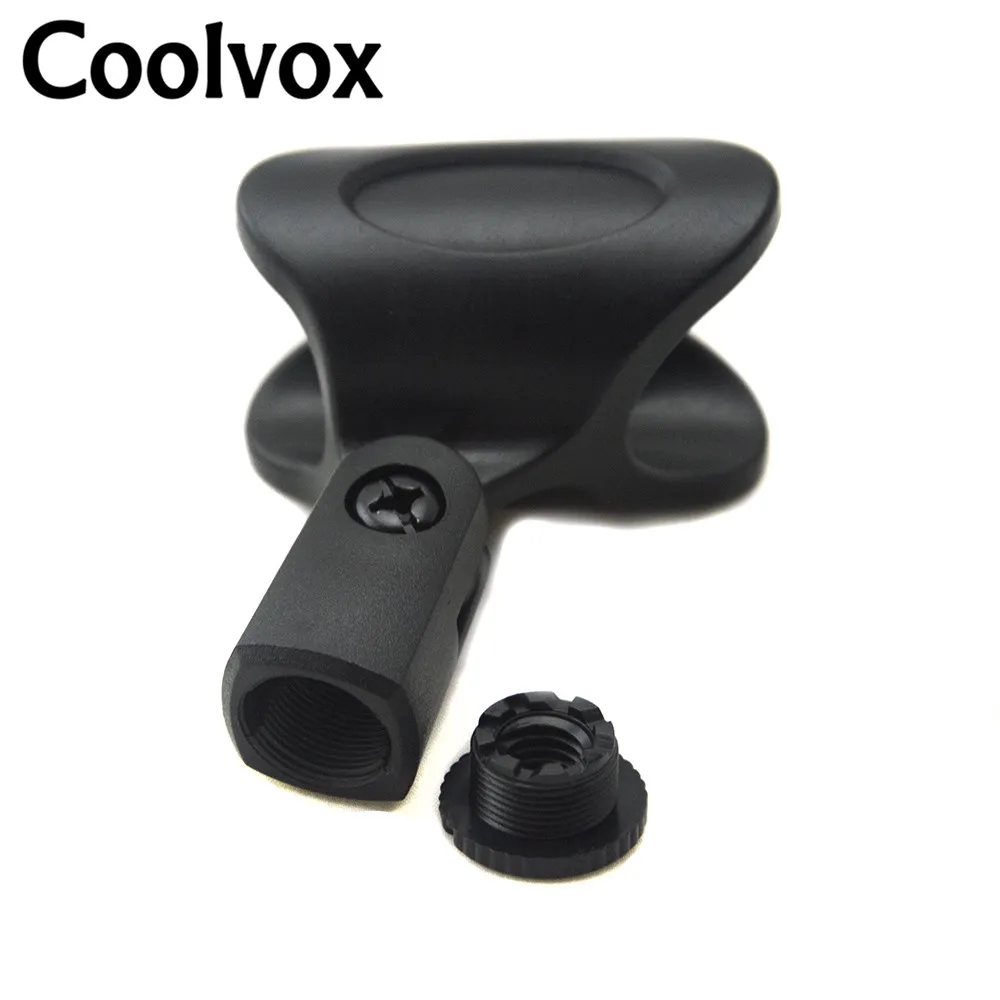 Coolvox Yeni Plastik Sahne Evrensel Klipler Kablolu Kablosuz Standart el mikrofonu Tutucu Standı Adaptörü Tutucu Elektronik Görüntü  3