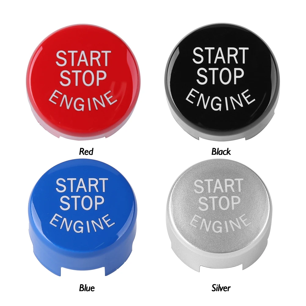 Araba Motoru Çalıştırma Düğmesi Kapağı Değiştirin Durdurma Anahtarı Aksesuarları Araba Dekor BMW için Fit F20 F21 F22 F23 F30 F31 F32 F33 F10 F11 F12 Görüntü  5