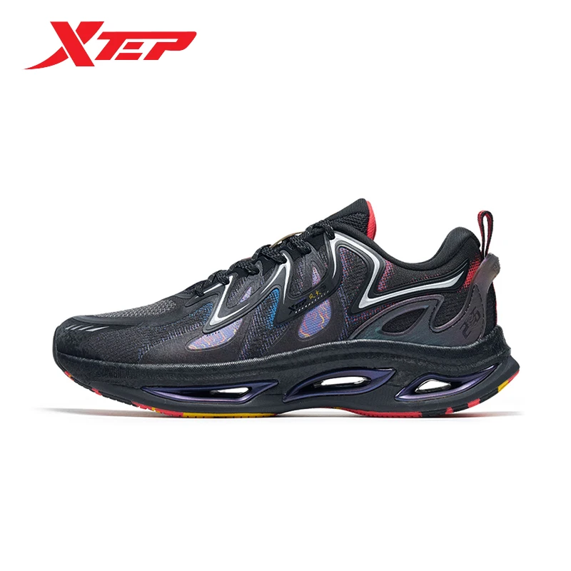 Xtep koşu ayakkabıları Erkekler Hafif Nefes Retro spor ayakkabı Temelleri Koşu Sneakers 878419110044 Görüntü  3