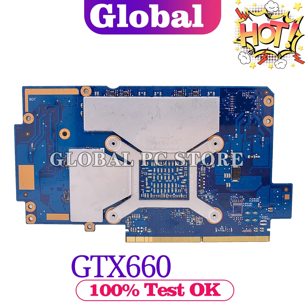 KEFU ASUS Laptop Için MXMIII VGA Ekran Kartı Grafik G75VX G75V Anakart %100 % Test TAMAM GTX660M Görüntü  1