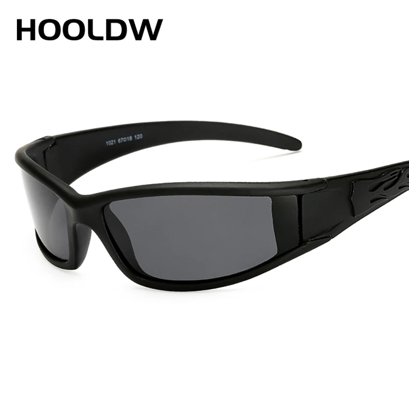 HOOLDW Moda Polarize Güneş Gözlüğü Erkekler Kadınlar Araba Sürücüsü gece görüş gözlüğü parlama Önleyici güneş gözlüğü UV400 Gözlük Gafas De Sol Görüntü  4