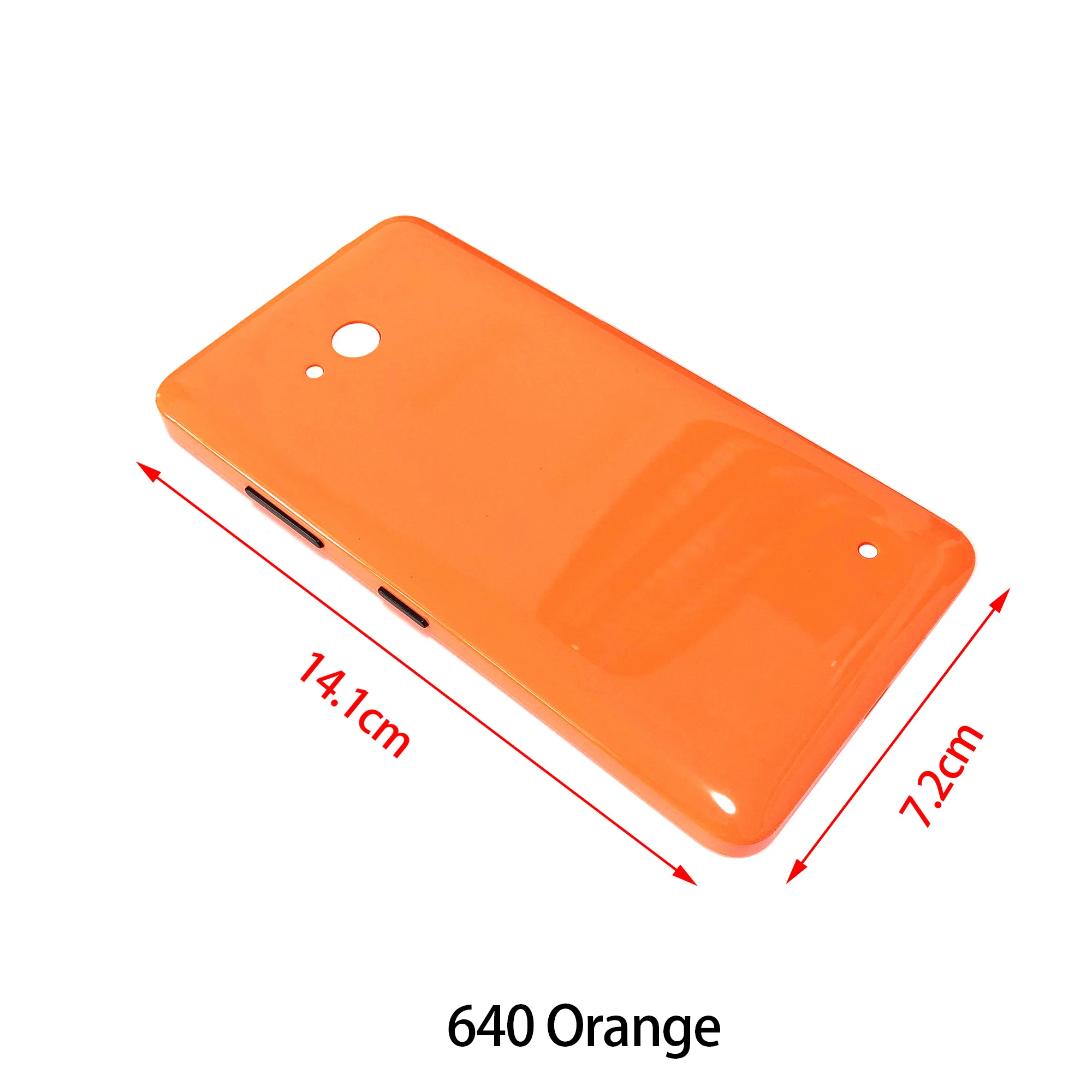 Arka kapak Nokia Lumia 640 720 730 735 928 Için Pil Kutusu Piller Kapı Konut Arka Kılıf Telefon Telefon Onarım Bölümü Görüntü  3