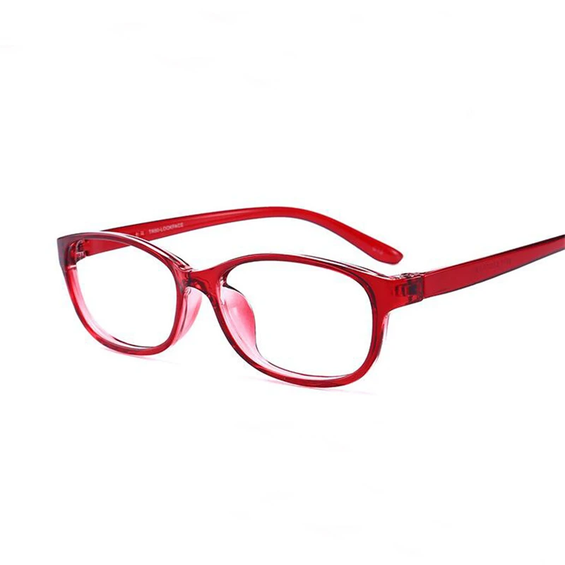 TR90 Kare Bitmiş Miyopi Gözlük Kadın Erkek Kısa görüşlü Gözlük Kırmızı Çerçeve Miyopi Gözlük-1.0 -1.5 -2.0 -2.5 -3 -3.5 -4.0 Görüntü  1