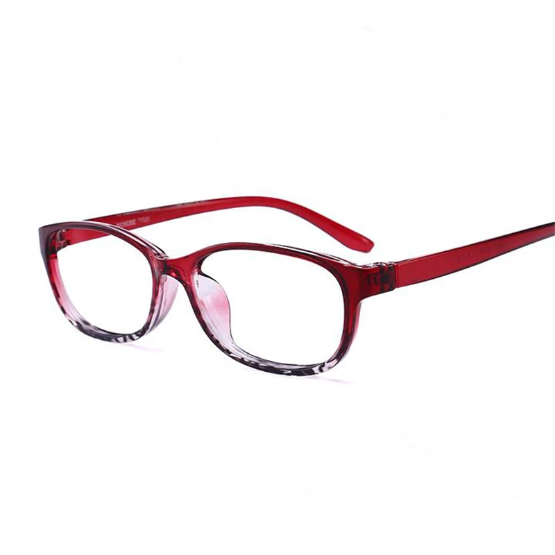 TR90 Kare Bitmiş Miyopi Gözlük Kadın Erkek Kısa görüşlü Gözlük Kırmızı Çerçeve Miyopi Gözlük-1.0 -1.5 -2.0 -2.5 -3 -3.5 -4.0 Görüntü  3