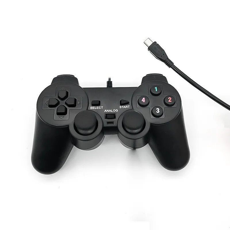 Iki adet mikro usb Oyun Klavyeler denetleyici için Q900 PS7000 taşınabilir oyun konsolu altı fonksiyon düğmesi joystick ile Görüntü  2