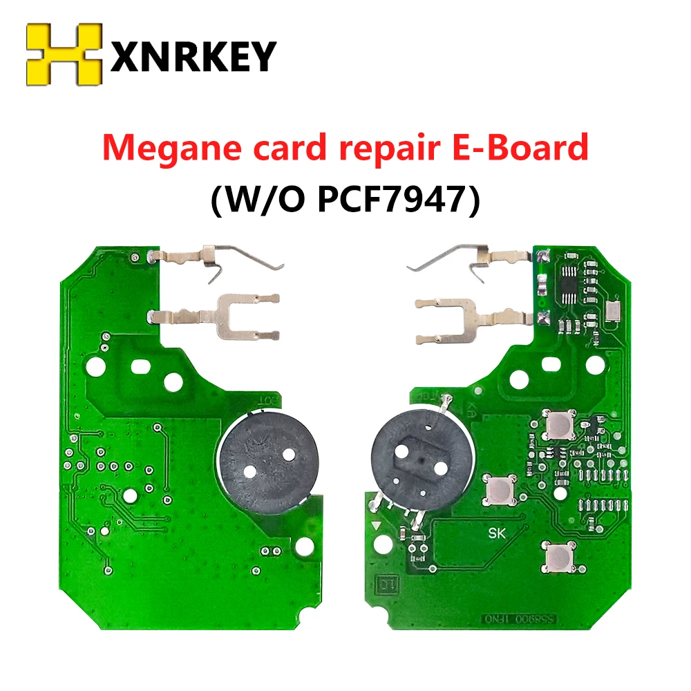 XNRKEY (2/5/10 adet)Renault Megane Kart elektronik tahta 3 Düğme Olmadan PCf7947 Yedek PCB kartı Görüntü  1