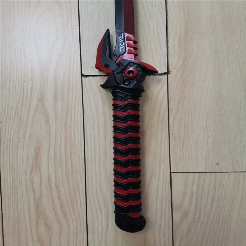 Cosplay Overwatch Genji Kötü Ruh Kılıf Bıçak Ejderha Bıçağı Rol Oynayan Shimada Genji Katana PU Silah Prop Kılıç 103cm Görüntü  5