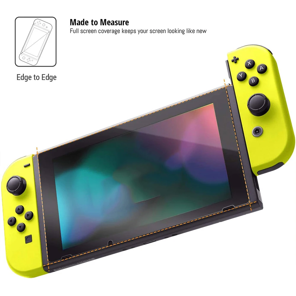 Nintendo Anahtarı için Yüksek Kaliteli Paket Ultra net Kristal Berraklık Cam Nintendo Anahtarı İçin Temperli Cam Ekran Koruyucu Görüntü  1