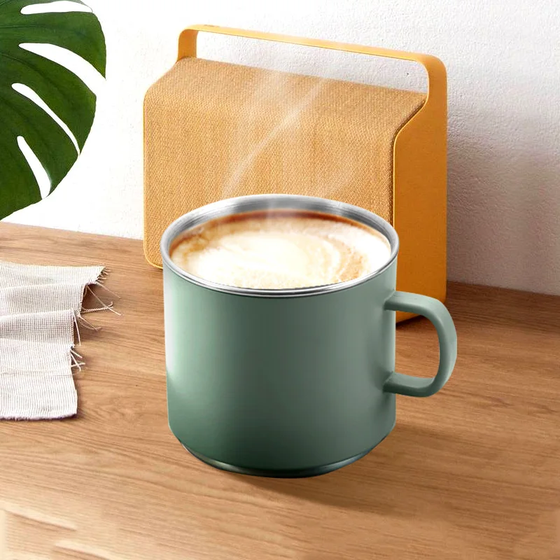 Yaratıcı Sıcak ve Soğuk İki-in-one Bardak Bardak Tek Anahtar Sıcak Süt Artefakt Hızlı Soğutma Bardak Kahve Çay Tutmak İçecek Sıcak Ped Görüntü  3