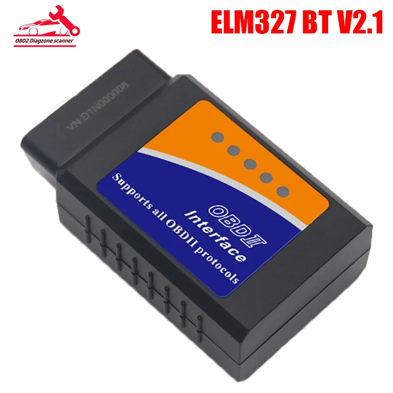 ELM327 Adaptörü Bluetooth ELM-327 V2. 1 Hiçbir 25k80 OBD2 OBDII Tarayıcı Otomatik Teşhis Araçları İçin Android / IOS / Windows Araba Kod Okuyucu Görüntü  5