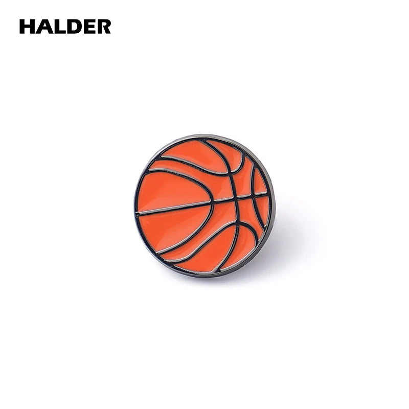 HALDER Futbol Pin Basketbol Pin Tenis Broş Voleybol Rozeti Spor Pimleri Topları Broş Sırt Çantası Erkekler İçin Hediye Takı Görüntü  0