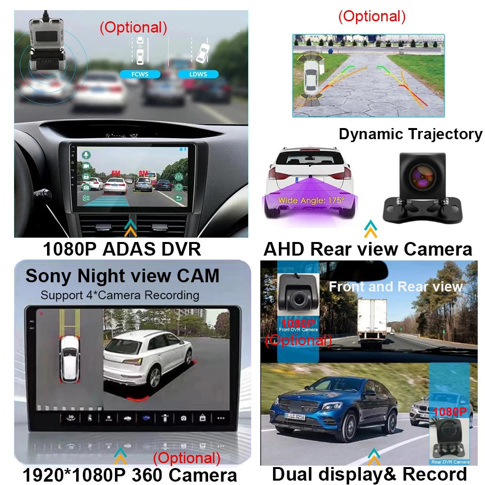 Android Otomatik Honda Pilot İçin 2016 2017 2018 2019 Carplay 4G Araba Radyo Multimedya Oynatıcı GPS Navigasyon BT 1280 * 720P HİÇBİR DVD 2 din Görüntü  5