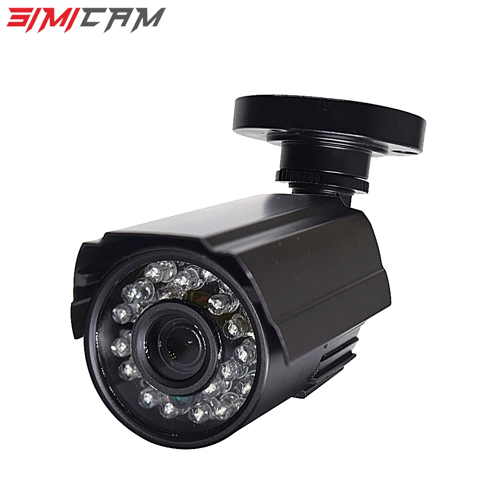 1080P 1920P AHD Güvenlik Kamera 2 ADET / 2MP / 5MP Bullet Kiti Açık Hava Konut 66ft Gece Görüş IR CCTV Video Kamera Görüntü  3
