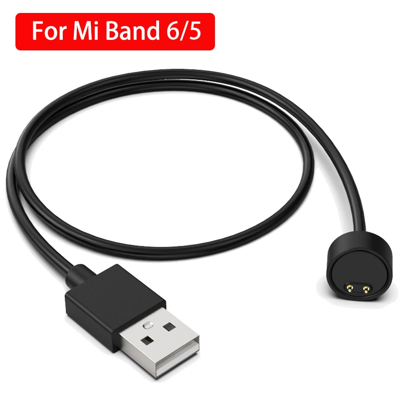 Yedek Şarj Kablosu Xiaomi Mi Band İçin 6/5/4/3 Şarj Kablosu Mi Band İçin 6/5 USB Şarj Dock İçin Akıllı Aksesuarlar Miband Görüntü  2