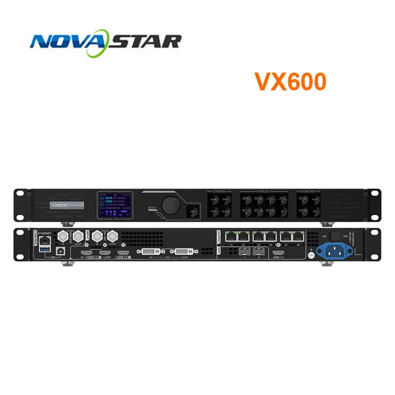 NovaStar All-ın-One LED Video İşlemci LED ekran kontrol aygıtı VX600 Yükseltilmiş Versiyonu VX6S Destek PIP Görüntü  0