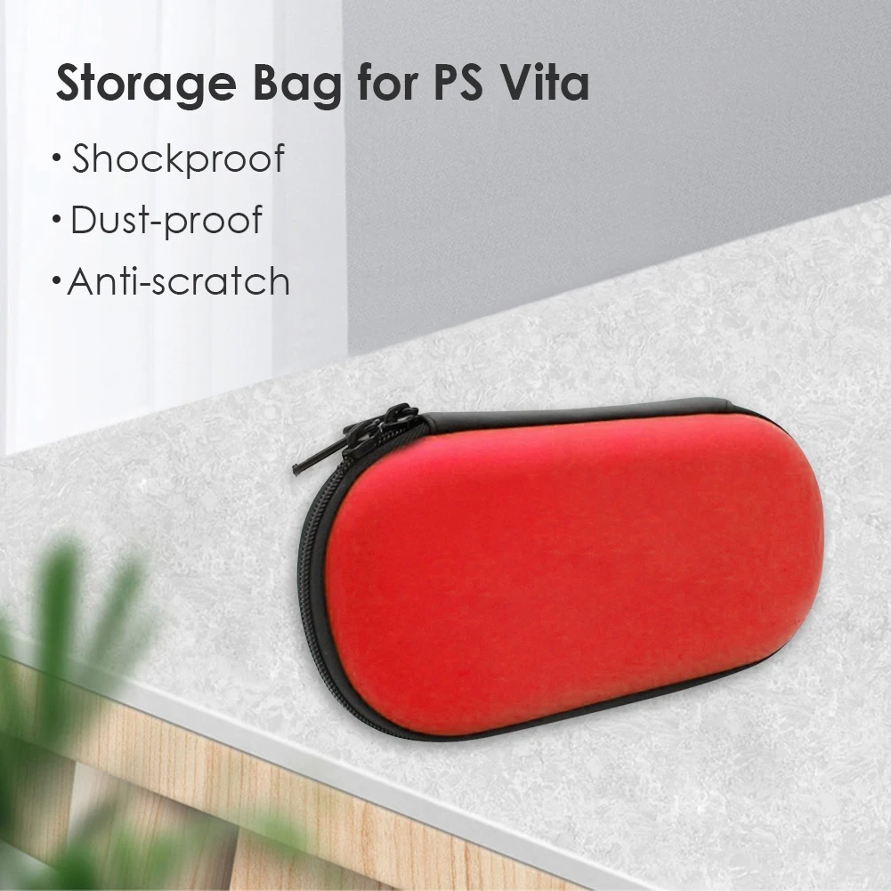 Evrensel EVA anti-şok sert çanta Çanta Sony PSV 1000 PS Vita GamePad PSVita 2000 Slim Konsol Taşıma Çantası Oyun Aksesuarları Görüntü  3