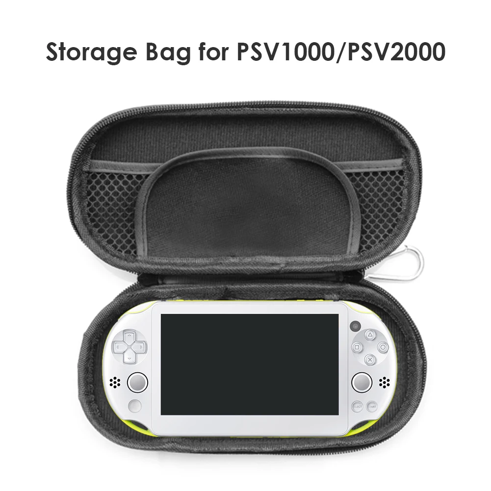 Evrensel EVA anti-şok sert çanta Çanta Sony PSV 1000 PS Vita GamePad PSVita 2000 Slim Konsol Taşıma Çantası Oyun Aksesuarları Görüntü  4