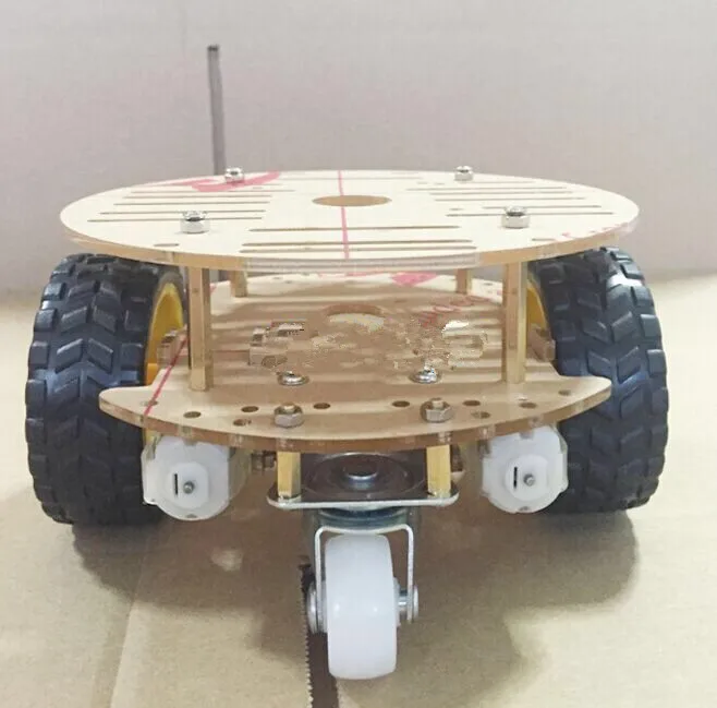 Yeni Kaçınma izleme Motor Akıllı Robot Araba Şasi Kiti Hız Encoder Pil Kutusu 2WD ultrasonik modül Arduino kiti İçin 4WD Görüntü  3