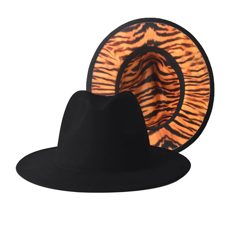 Erkek Şapka Tuo tonlu Fedoras Şapka Kadınlar İçin Unisex Moda Fedoras Retro Panama kilise şapkaları kovboy şapkaları Sonbahar Sıcak Kap чапка Görüntü  1