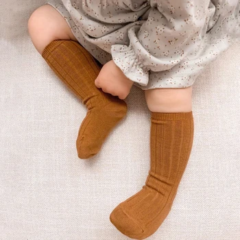 0-7Years Çocuk Çorap Elimden Kız diz üstü çorap İspanyolca Toddlers Uzun Tüp Çorap Çocuk Boys Okul Çorap Bebek Socken