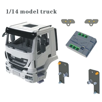 1/14 Damperli kamyon ışık kontrolü uzaktan kumanda ışık grubu Rc araba Ivecotruck damperli özel lamba