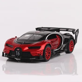 1: 32 Ölçek Metal Alaşım Bugatti Veyron GT Oto Araba Modeli Oto Araba Modeli Geri Çekin Modeli Diecast Araçlar Oyuncaklar Çocuklar İçin