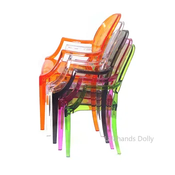 1: 6 Dollhouse Mini Renkli Eğlence ev sandalyesi Modeli Dollhouse Mobilya Aksesuarları