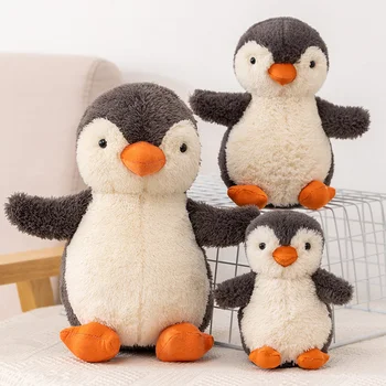 1 adet 16cm Kawaii Mini Penguen peluş oyuncaklar Dolması Yumuşak Hayvan Bebekler Güzel Penguen Bebekler Çocuklar için Bebek Kız Doğum Günü Hediyeleri