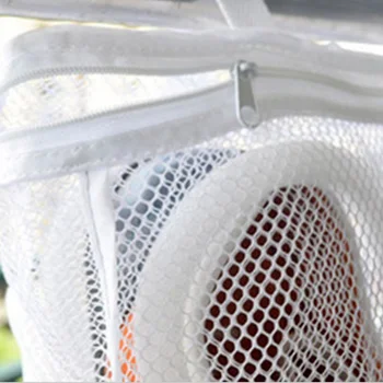 1 Adet Ayakkabı Yıkama Asılı Çanta Kuru Spor Ayakkabı file çamaşır torbası s Ev Kullanarak Giysi Yıkama Korumak Net Yıkama Torbası