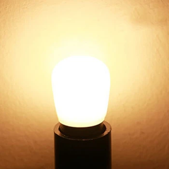 1 ADET E14 LED Buzdolabı Ampul Aydınlatma Aksesuarları 220V 2W Buzdolabı Ampul LED Lamba Vidalı Ampul Enerji Tasarruflu ışıklar