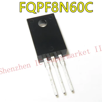1 adet / grup FQPF8N60C 8N60C 8N60 TO - 220 TO220 MOS FET transistör Yeni orijinal