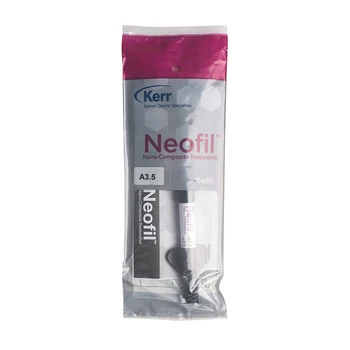 1 ADET Kerr Neofil ışık tedavi reçine diş evrensel restoratif Nano kompozit reçine diş hekimliği dolgu malzemeleri 4g / Şırınga