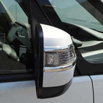1 Çift ABS Krom Yan dikiz Aynası Şerit Kapak Trimler Sticker Honda Stepwgn Spada