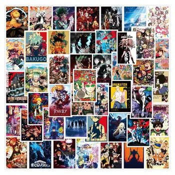 10/30/50 ADET Yeni Poster Anime Koleksiyonu Karışık Sticker Oyuncaklar Bagaj Dizüstü ıpad Bardak Kaykay Hediye Dizüstü Etiket Toptan