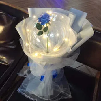 10/50/100 ADET 8cm Geniş Boyun BOBO Balonlar Buket şeffaf kabarcıklar Topu Düğün Nişan Dekor Doğum Günü Partisi Malzemeleri