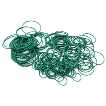 10 Adet CS1. 5mm OD 5~100mm Yeşil FKM Flor Kauçuk O Ring Sızdırmazlık Contası Yalıtım Yağı Yüksek Sıcaklık Dayanımı Yeşil