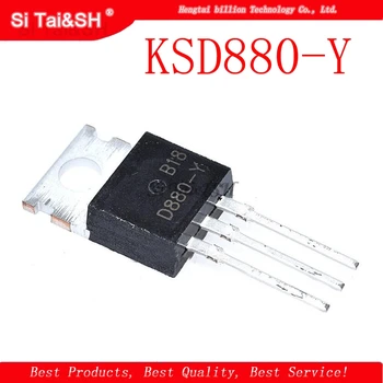 10 adet / grup KSD880-Y KSD880 D880-Y D880 TO-220 3A 60 V