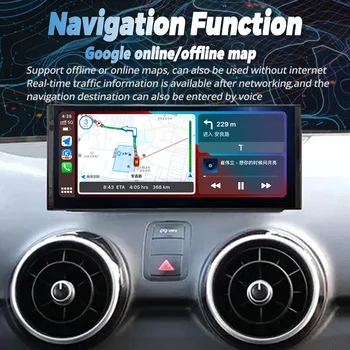 12.3 İnç 1920*720 Qled Ekran Araba Radyo Multimedya Video Oynatıcı Stereo AUDİ A1 2012 - 2018 Android 11 GPS Kablosuz CarPlay