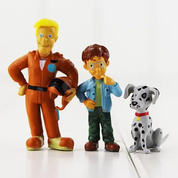 12 Adet / takım 3-6 cm Karikatür İtfaiyeci Sam Şekil Oyuncaklar Sevimli PVC Bebekler Oyuncak Elvis Norman Çocuk Hediye Köpek Çocuk Oyuncakları Rakamlar Koleksiyon