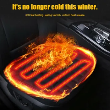 12 V evrensel araba koltuğu kaplaması minder örtüsü ısıtma ısıtıcı kiti sıcak ısıtmalı kış yüksek kaliteli araba ısıtma ve sıcak koltuk minderi