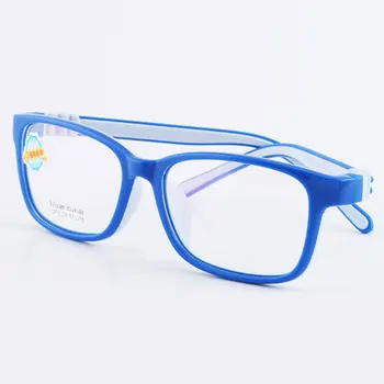 1273 Çocuk Gözlük Çerçevesi Erkek ve Kız Çocuklar için Gözlük Çerçevesi Esnek Kaliteli Gözlük Koruma ve Görüş Düzeltme