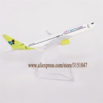 15cm Hava Kore JİN HAVA Havayolları B737 Boeing 737-800 Airways Metal Alaşım Uçak Model Uçak Diecast Uçak