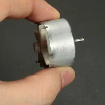 1x32mm Minyatür Küçük Elektrik Motoru Fırçalanmış 0-12V DC Modelleri El Sanatları Robotlar