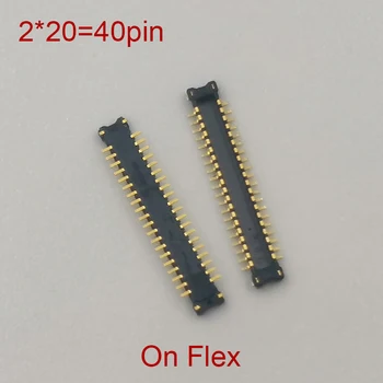 2 Adet 40pin LCD Ekran FPC Konektörü Kurulu Huawei P9/P9 Artı/E199/Kafa 5 / Nova2 / G9 / Nova Artı / P Akıllı Artı / Maimang 5