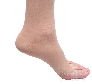 2 adet Tıbbi Sıkıştırma Thihg Yüksek Kapalı Ayak Varisli Damarlar Külotlu varis çorabı Pantolon Bırakın 3 Kadınlar için